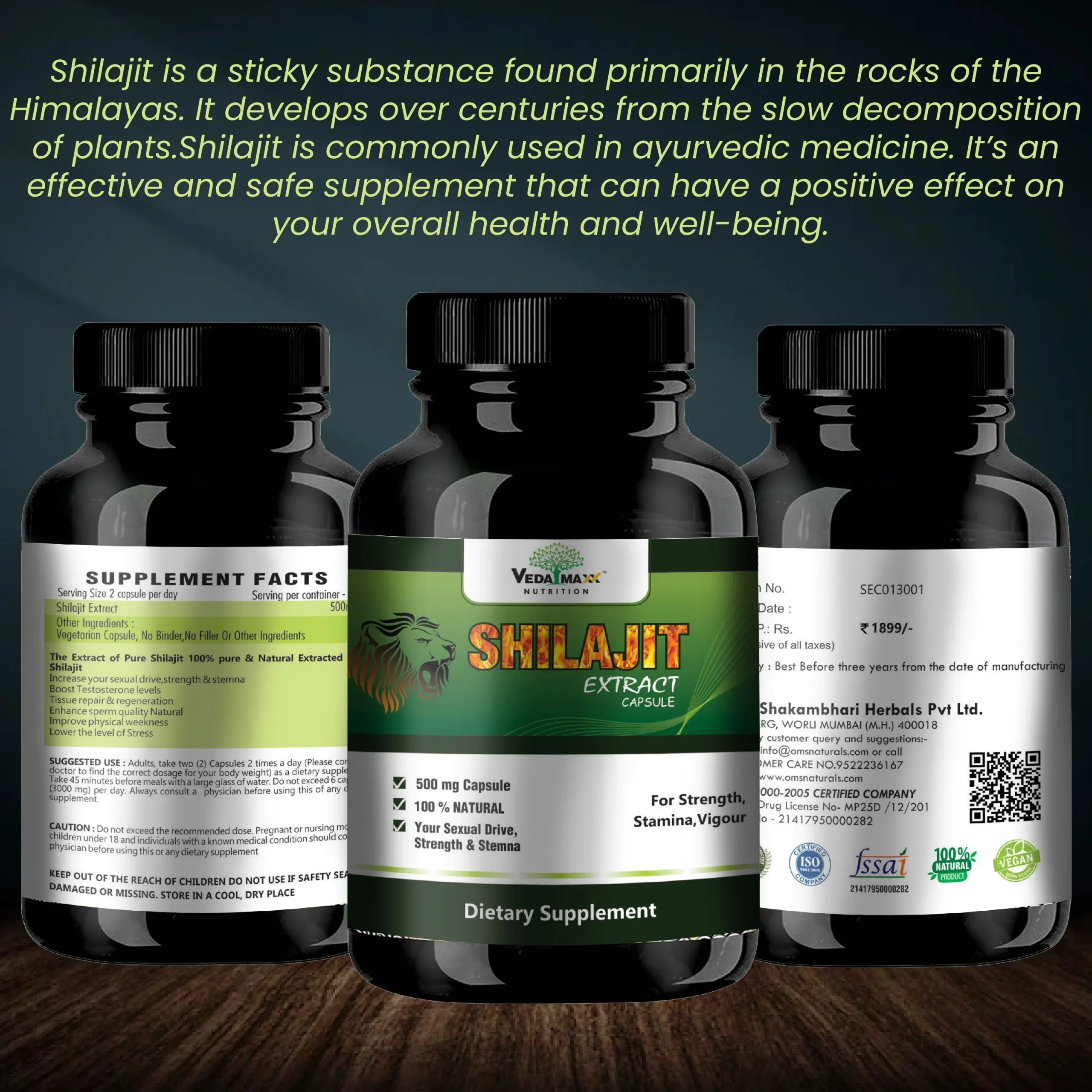Vedamaxx Shilajit Capsule - Image 4