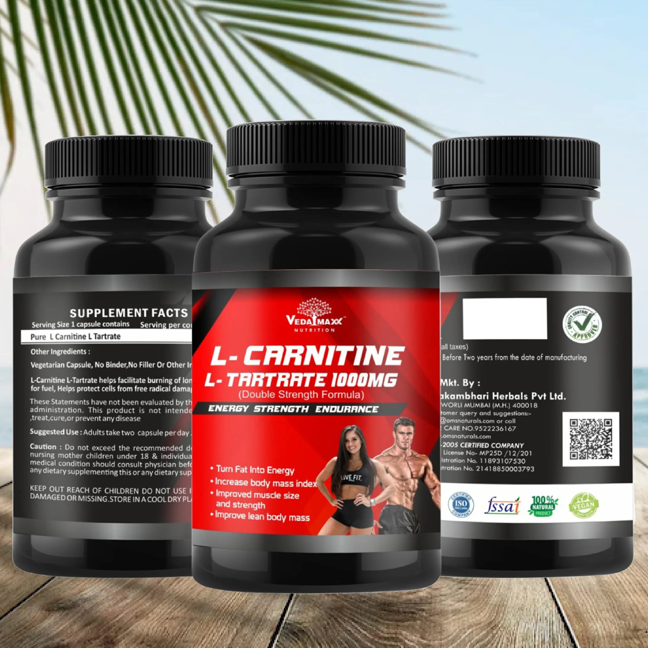 Vedamaxx L-Carnitine Capsule - Image 3