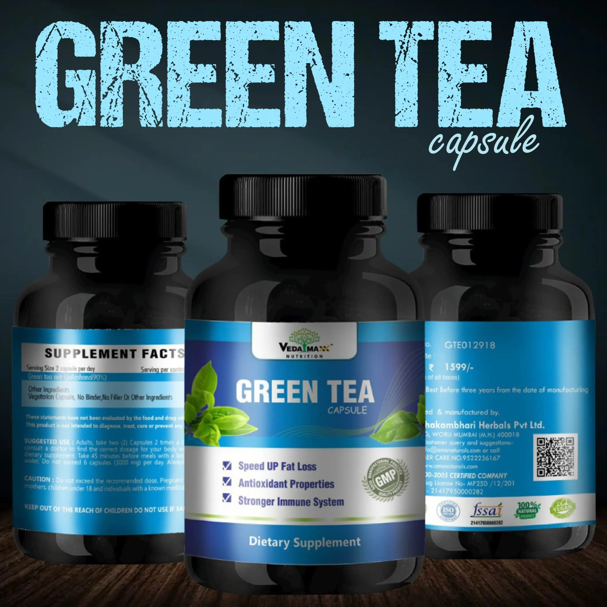 Vedamaxx Green Tea Capsule - Image 4