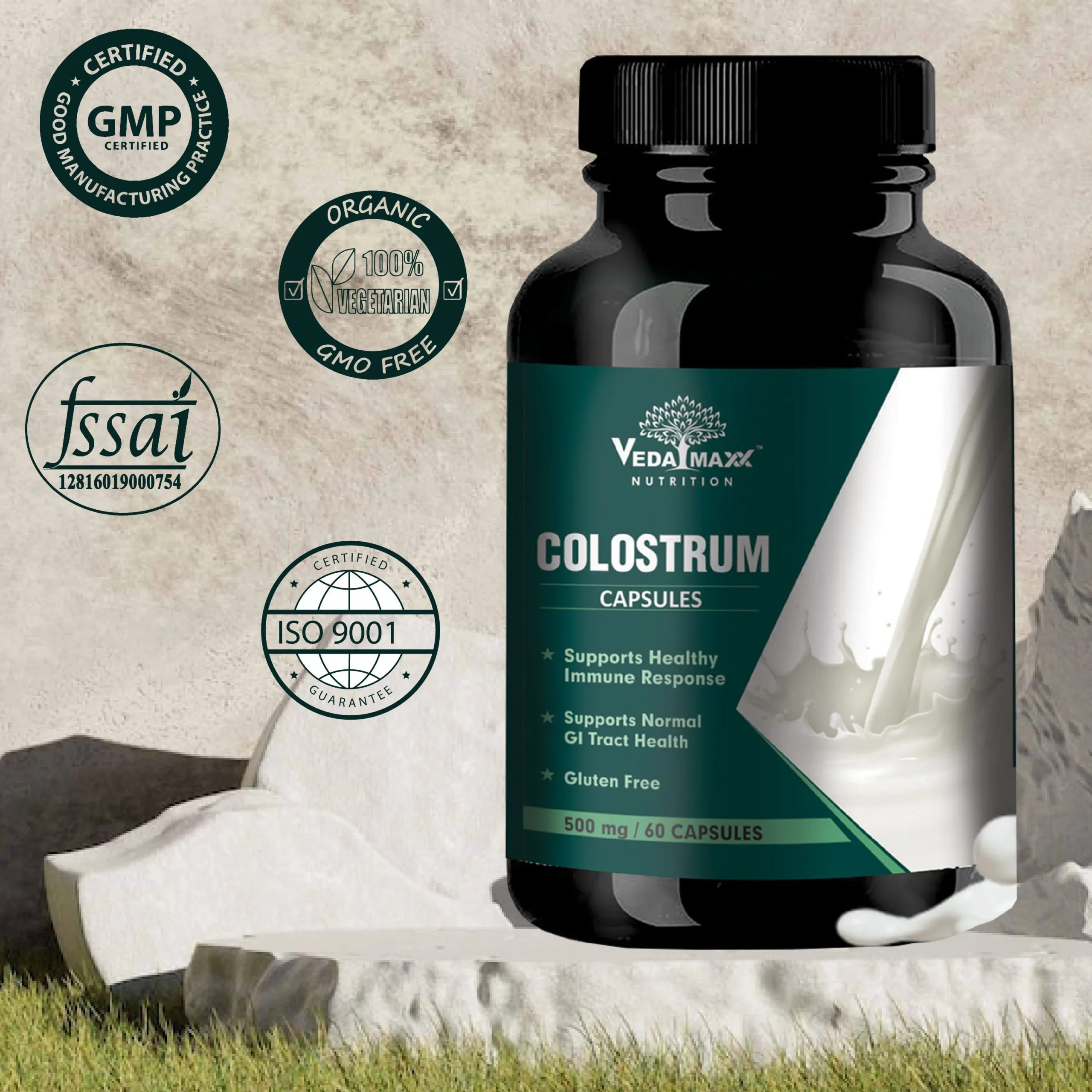 Vedamaxx Cow Colustrum Capsule - Image 2