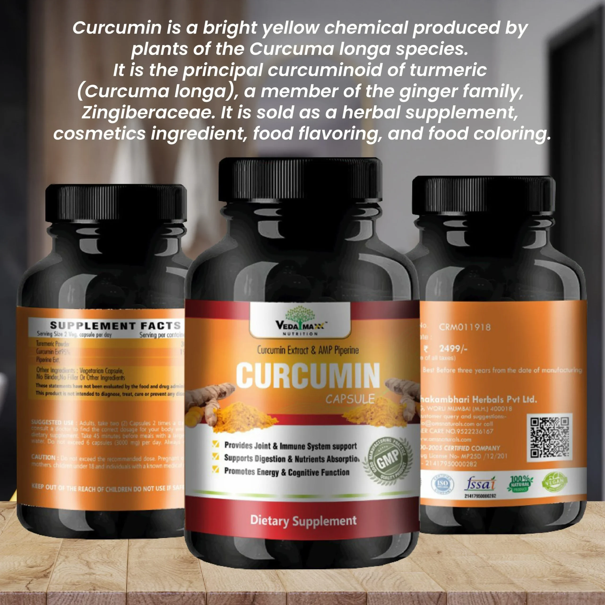 Vedamaxx Curcumin Capsule - Image 3