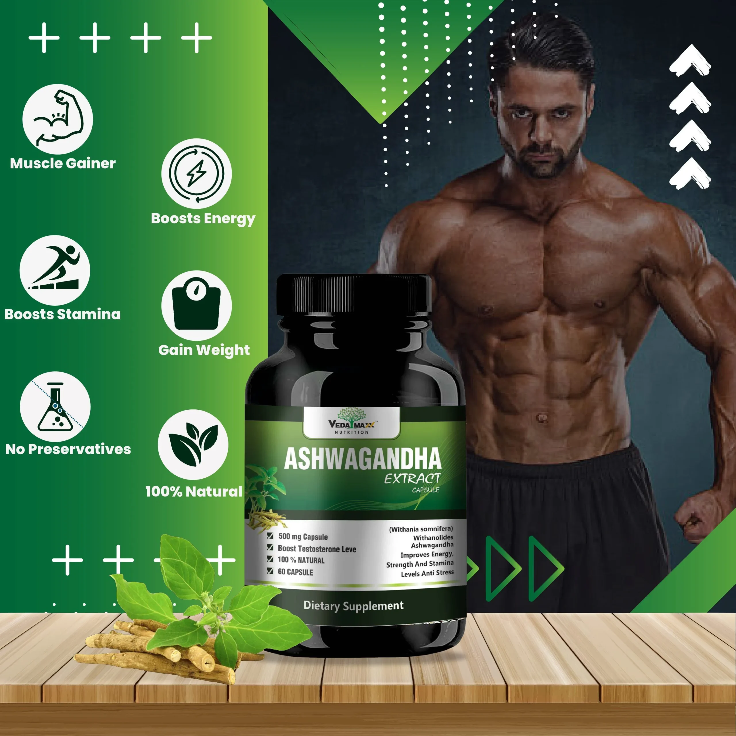 Vedamaxx Aswagandha Capsule - Image 3