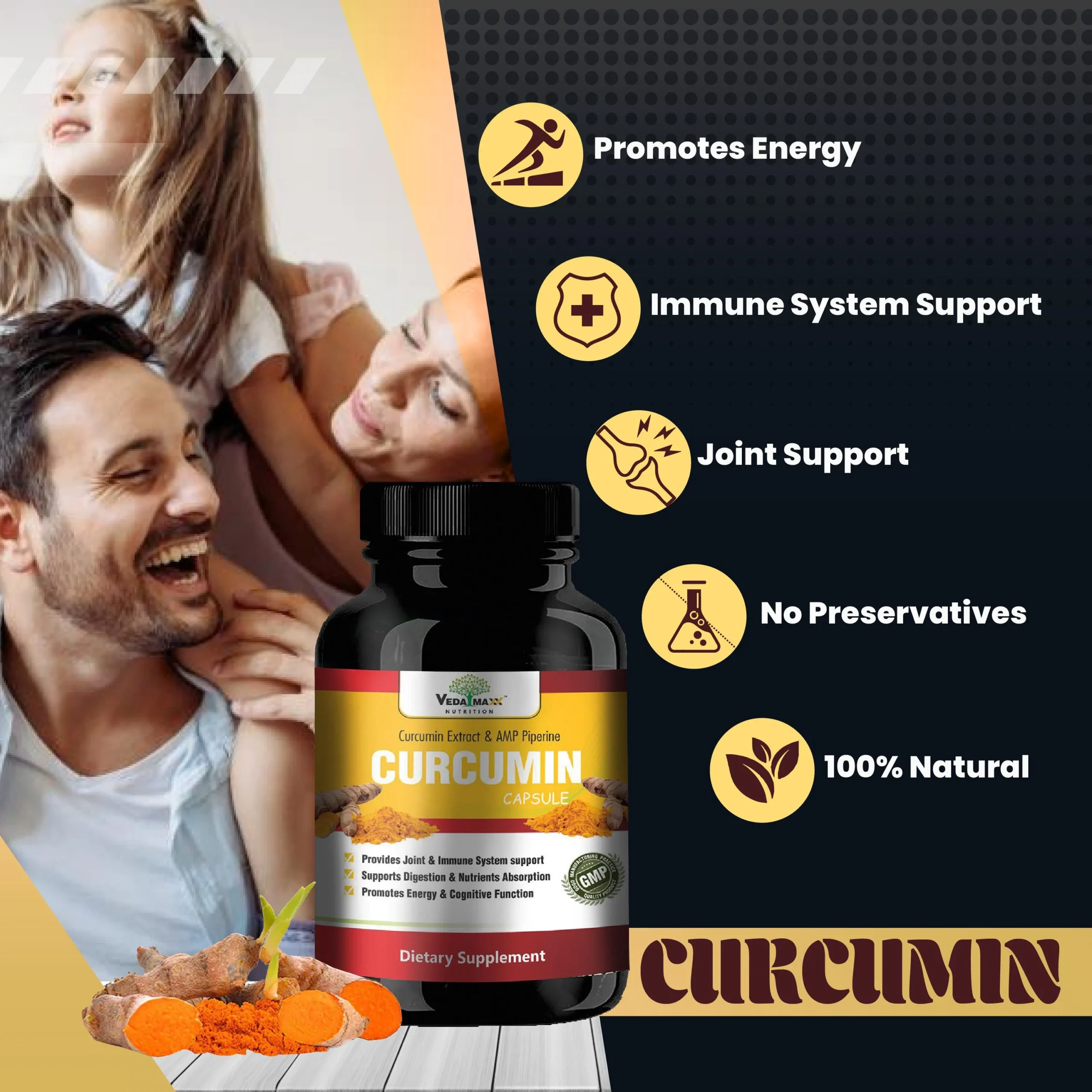 Vedamaxx Curcumin Capsule - Image 4