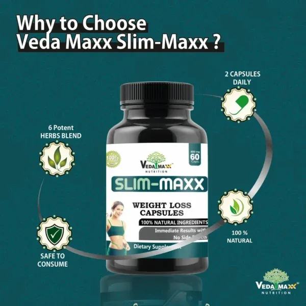 VedaMaxx Slim-Maxx Weight Loss Capsules